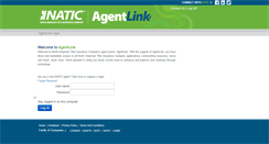 Desktop Screenshot of agentlink.natic.com